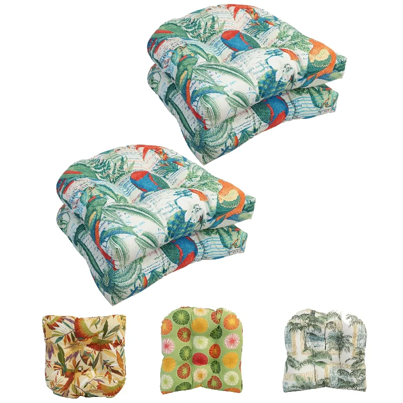 19-inch U-Shaped Dining Chair Cushions (Set of 4)