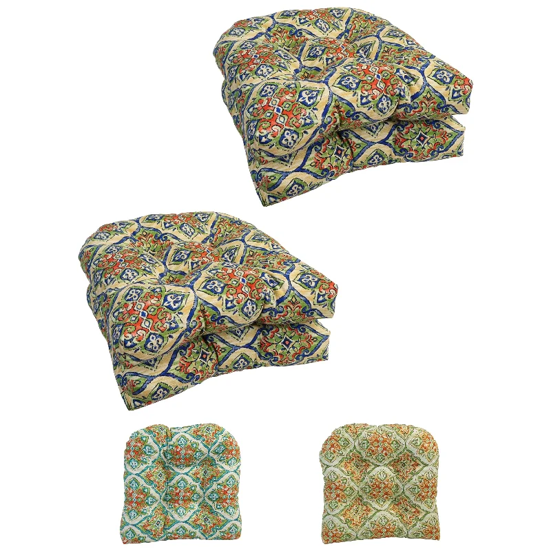 19-inch U-Shaped Dining Chair Cushions (Set of 4)