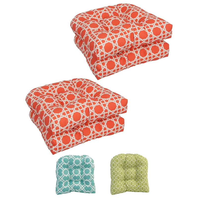 19-inch U-Shaped Dining Chair Cushions (Set of 4)