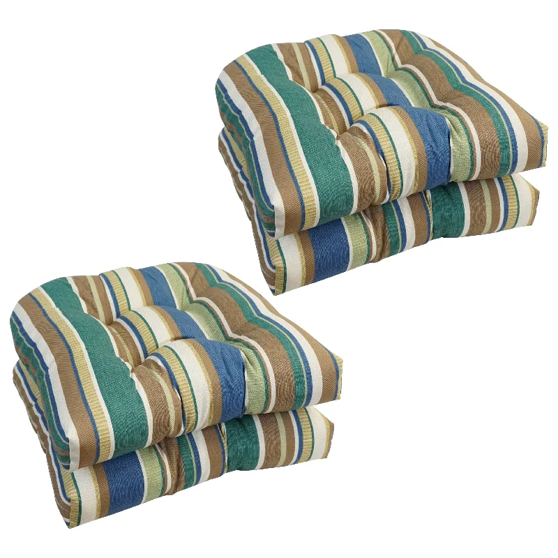 19-inch U-Shaped Dining Chair Cushions (Set of 4)