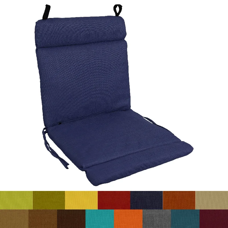 20-inch by 40-inch Outdoor Seat/Back Chair Cushion - 20" x 40"