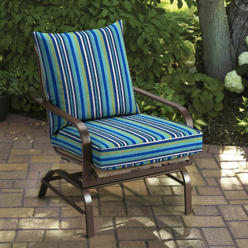 48" x 24" Rectangle Outdoor 2-Piece Deep Seat Cushion