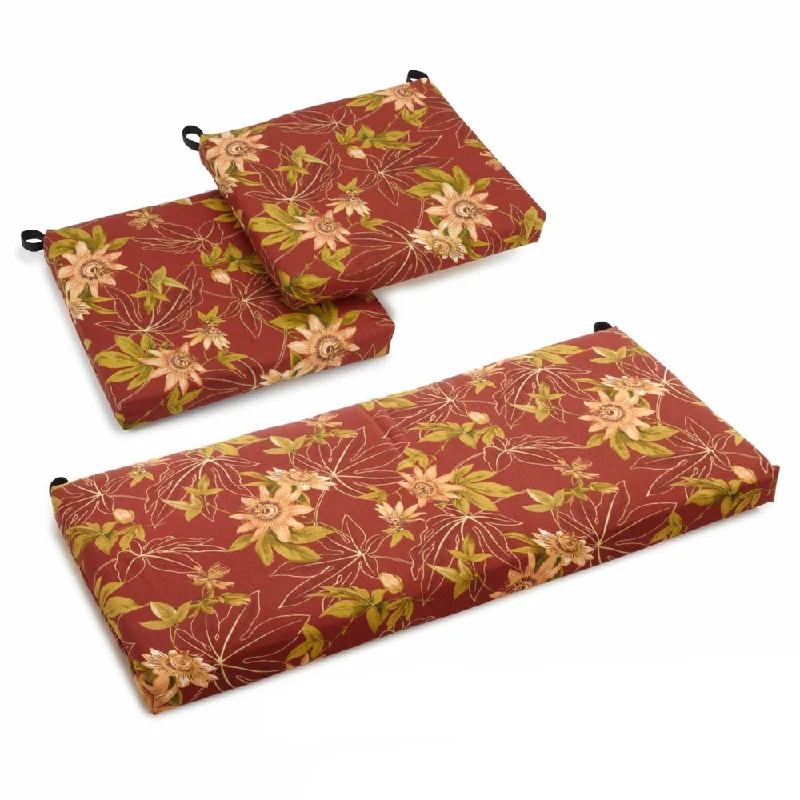 Blazing Needles 3-Piece Indoor/Outdoor Cushion Set