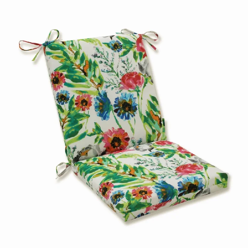 Flower Mania Petunia Squared Corners Chair Cushion