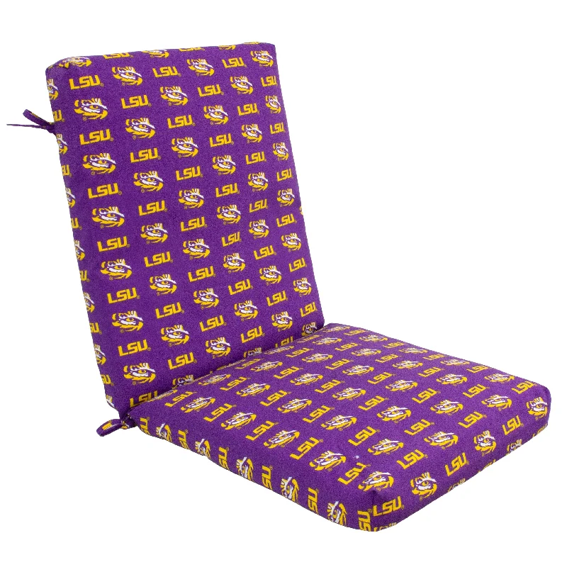 LSU Tigers 2pc Chair Cushion