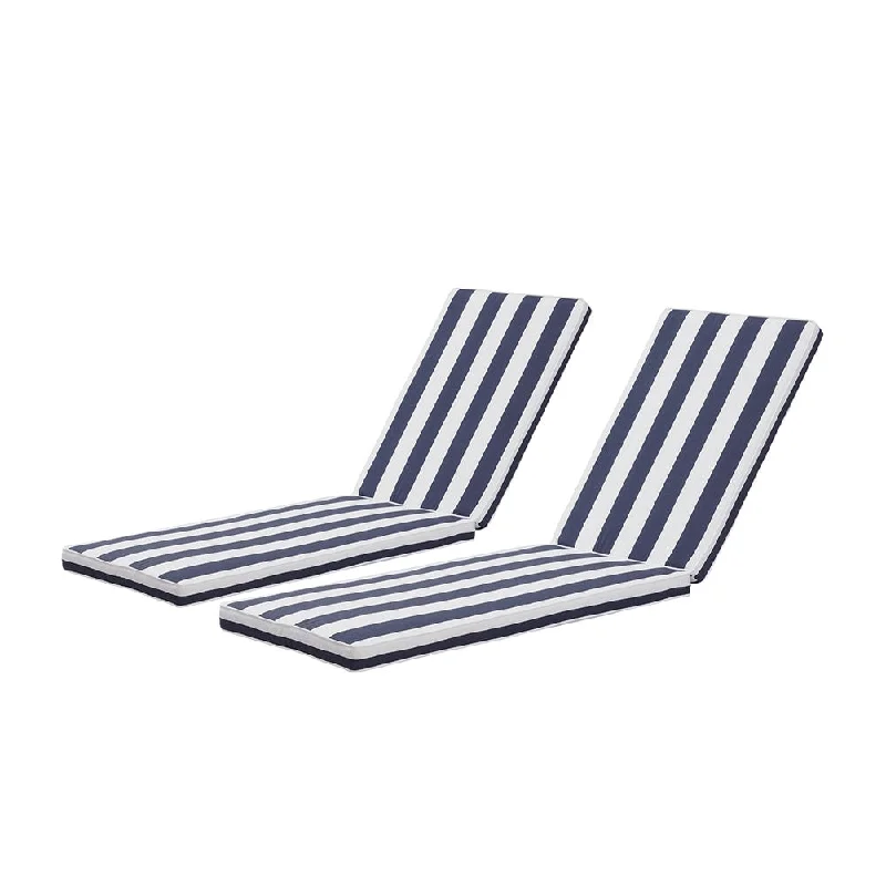 Outdoor Lounge Chair Cushions, Replacement Seat Cushion, Set of 2