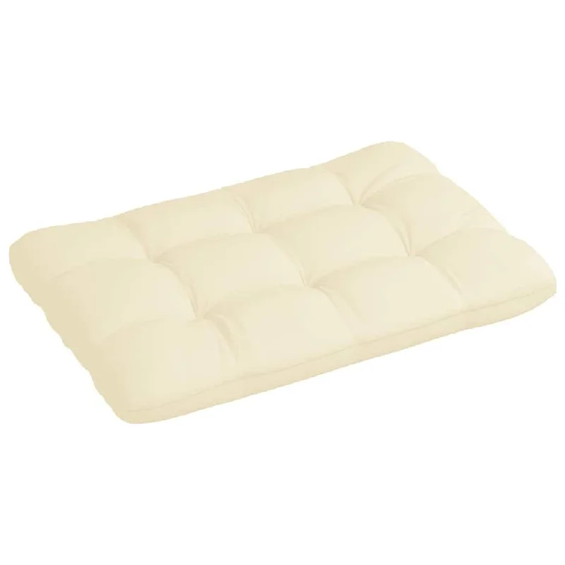 Pallet Sofa Cushion Cream 47.2"x31.5"x4.7"