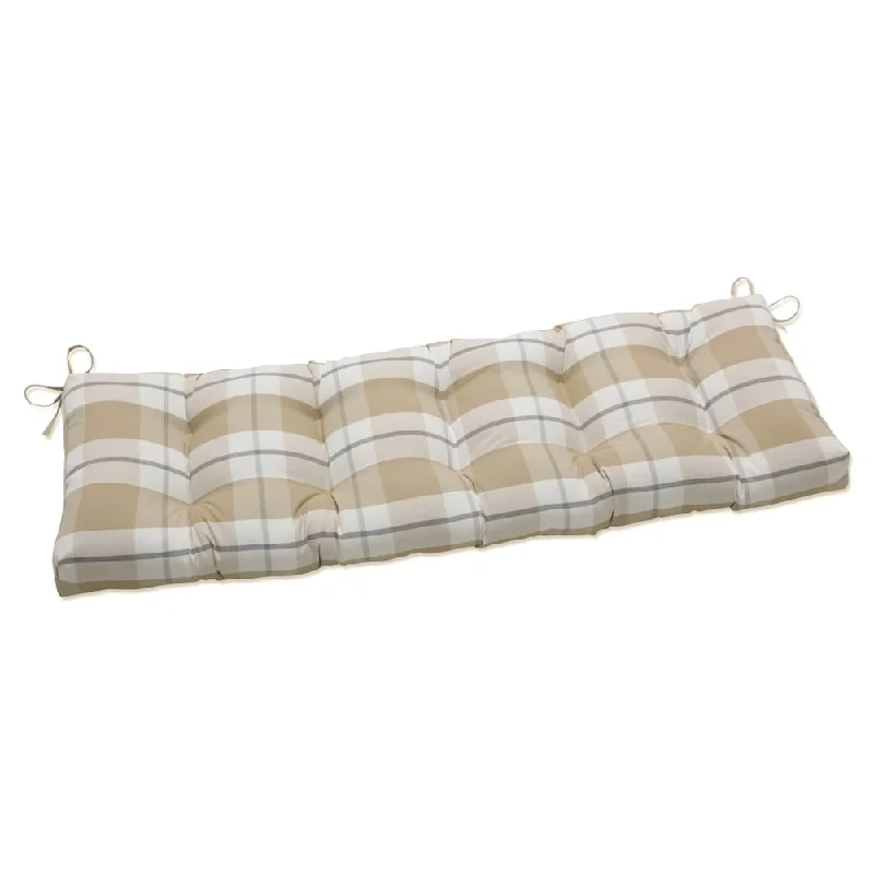 Pillow Perfect Outdoor Branson Birch Blown Bench Cushion