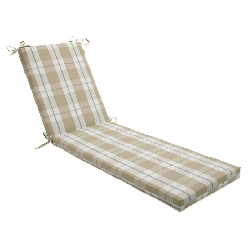 Pillow Perfect Outdoor Branson Birch Chaise Lounge Cushion 80x23x3 - 80 X 23 X 3 - 80 X 23 X 3