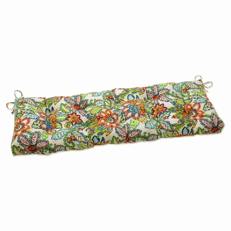 Pillow Perfect Outdoor Copeland Fiesta Blown Bench Cushion