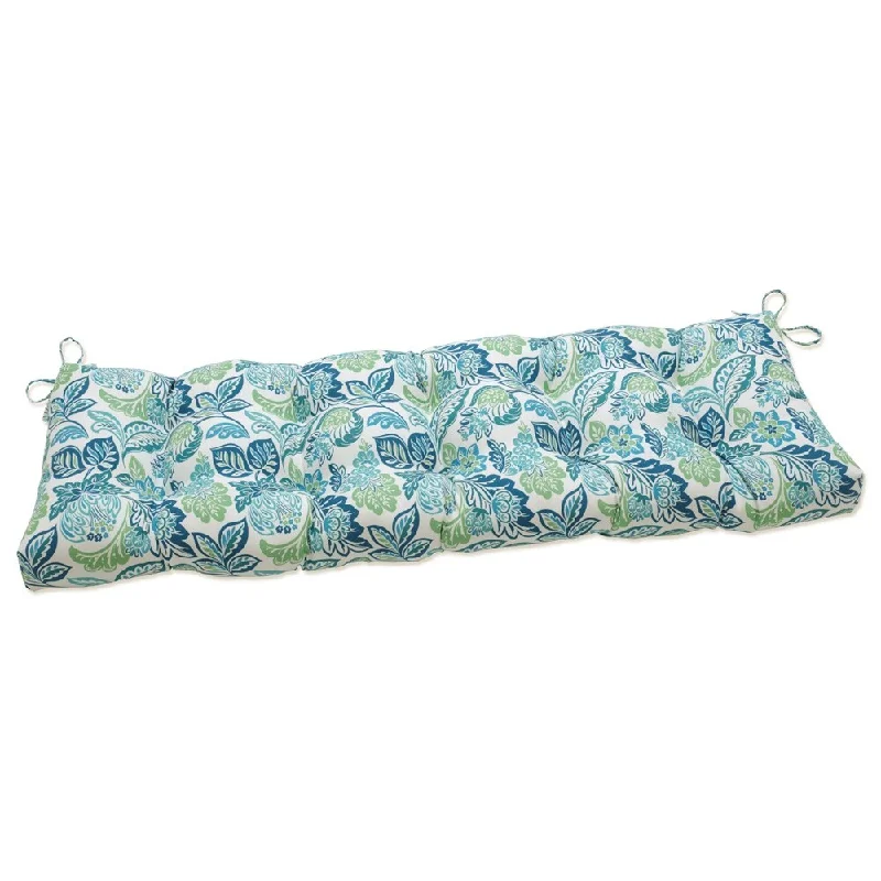 Pillow Perfect Outdoor Dailey Opal Blown Bench Cushion