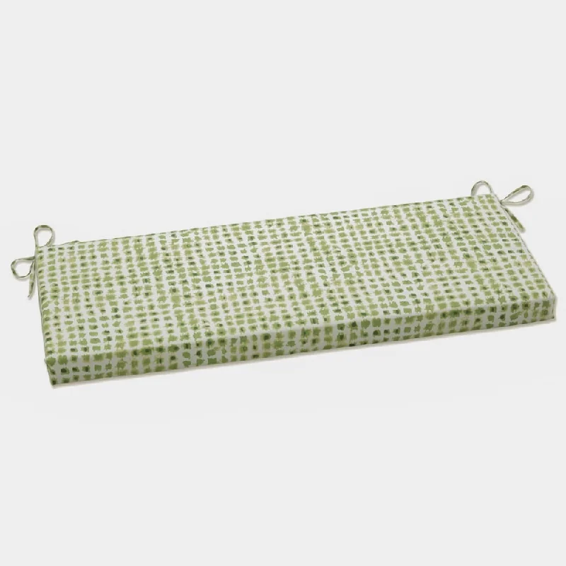 Pillow Perfect Outdoor | Indoor Alauda Grasshopper Bench Cushion 45 X 18 X 3