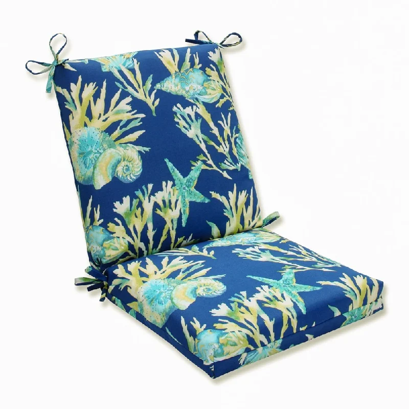 Pillow Perfect Outdoor/ Indoor Daytrip Squared Corners Chair Cushion