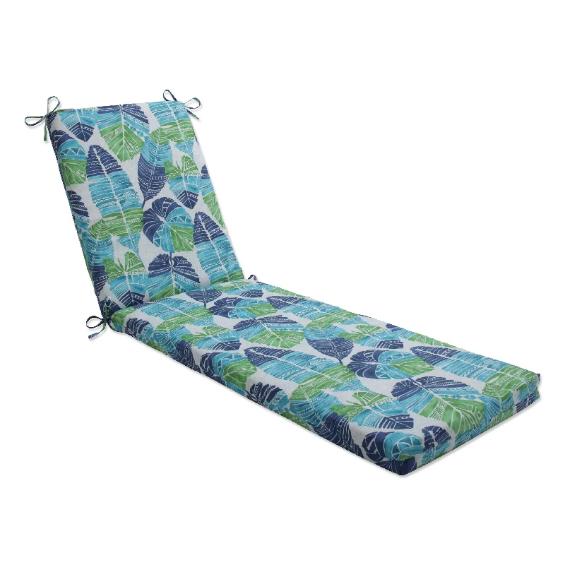 Pillow Perfect Outdoor | Indoor Hixon Caribe Chaise Lounge Cushion 80 X 23 X 3