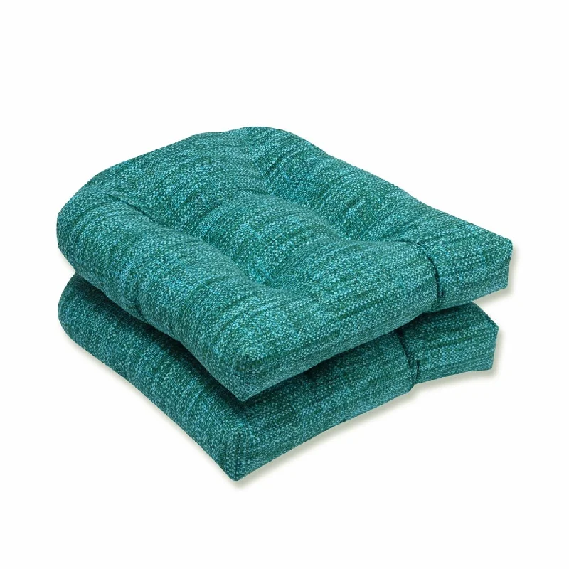 Pillow Perfect Outdoor/ Indoor Remi Wicker Seat Cushion (Set of 2)