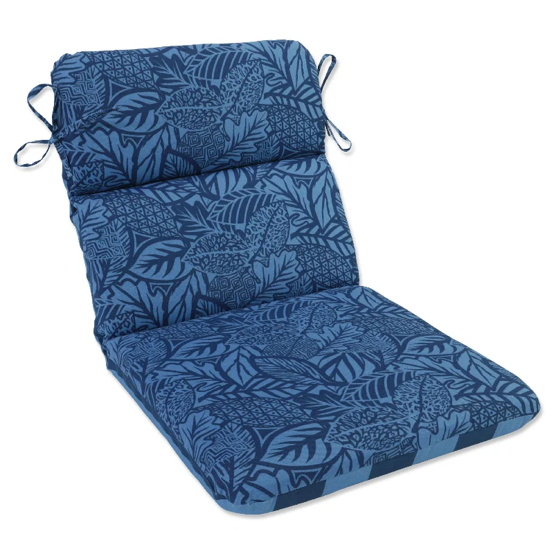 Pillow Perfect Outdoor Maven/Preview Capri Rounded Corners Chair Cushion - 40.5 X 21 X 3 - 40.5 X 21 X 3