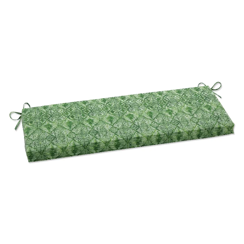 Pillow Perfect Outdoor Nesco Palm Bench Cushion - 18 X 45 X 3 - 18 X 45 X 3