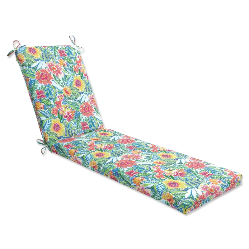 Pillow Perfect Outdoor Pensacola Multi Chaise Lounge Cushion 80x23x3 - 80 X 23 X 3 - 80 X 23 X 3