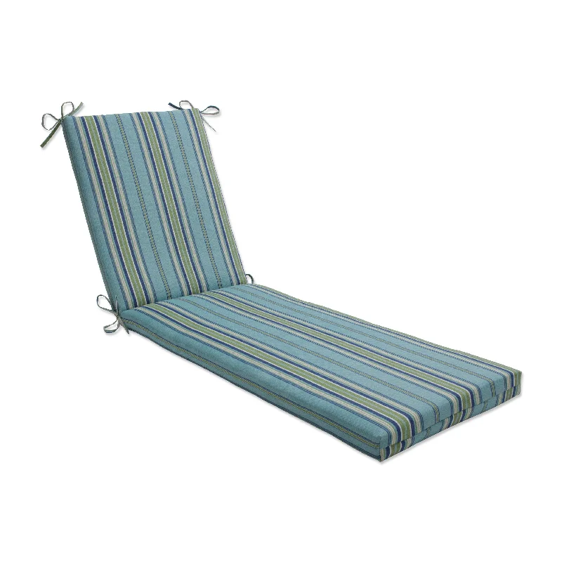 Pillow Perfect Outdoor Terrace Breeze Chaise Lounge Cushion 80x23x3 - 80 X 23 X 3 - 80 X 23 X 3