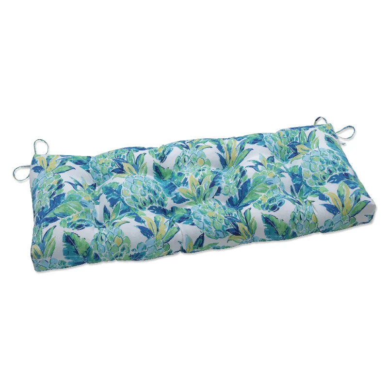 Pillow Perfect Outdoor Vida Opal Blown Bench Cushion