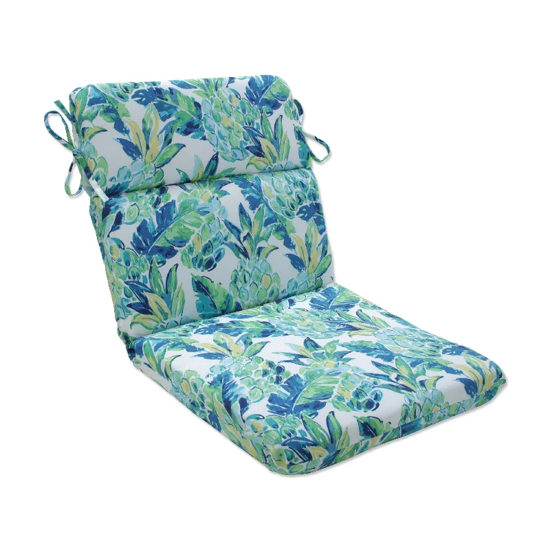 Pillow Perfect Outdoor Vida Opal Rounded Corners Chair Cushion - 40.5 X 21 X 3 - 40.5 X 21 X 3