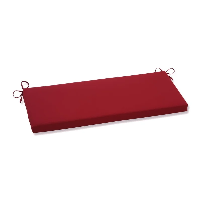 Pillow Perfect Pompeii Red Bench Cushion