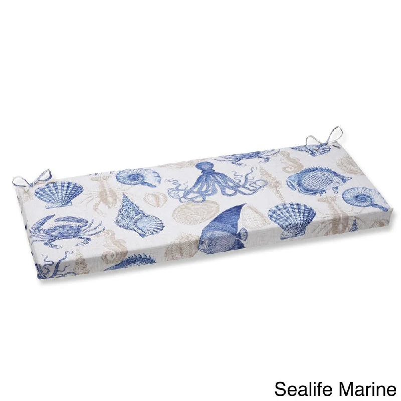 Pillow Perfect 'Sealife' Outdoor Bench Cushion