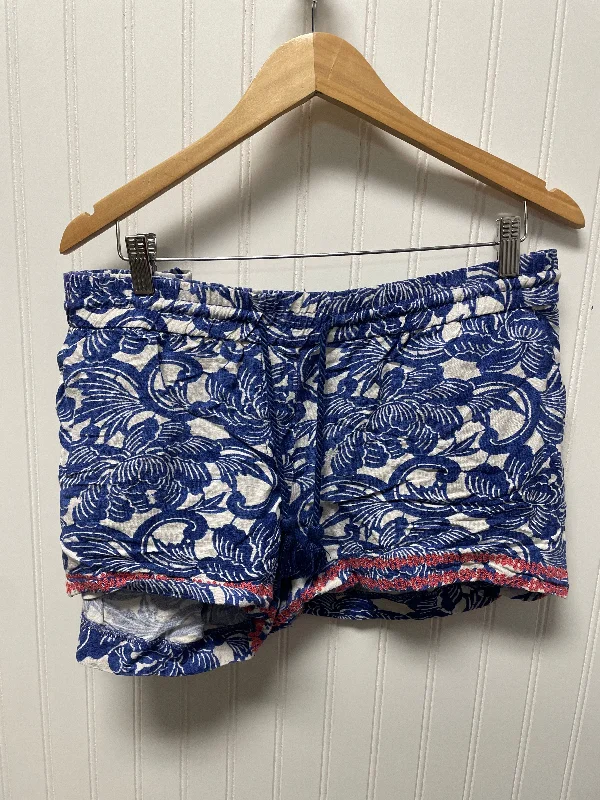 Blue & White Shorts Loft, Size Xl