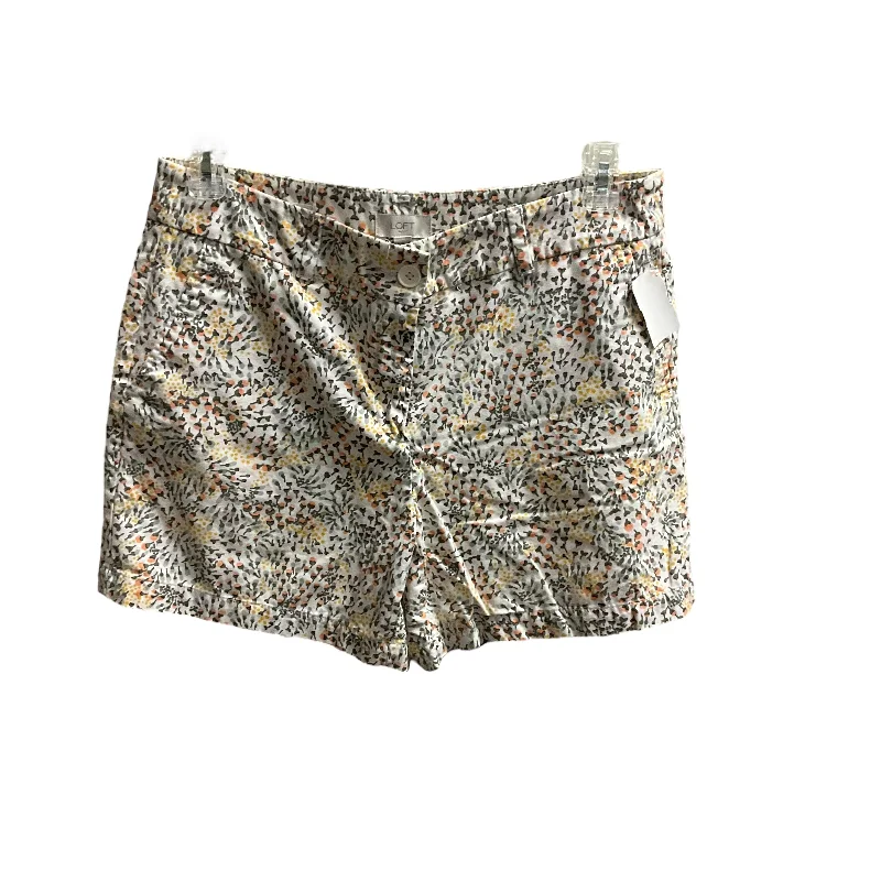 Floral Print Shorts Loft, Size 10