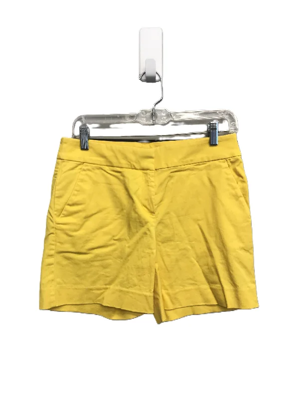 Yellow Shorts By Loft, Size: 0