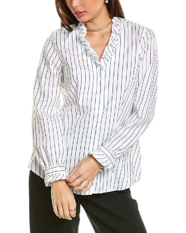 Anne Klein Ruffle Shirt