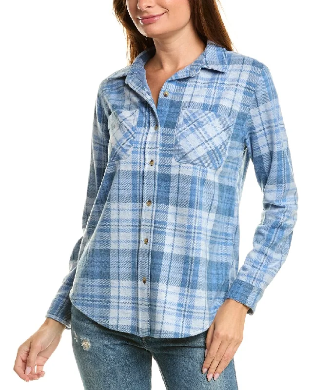 beachlunchlounge Sally Brushed Flannel Shirt