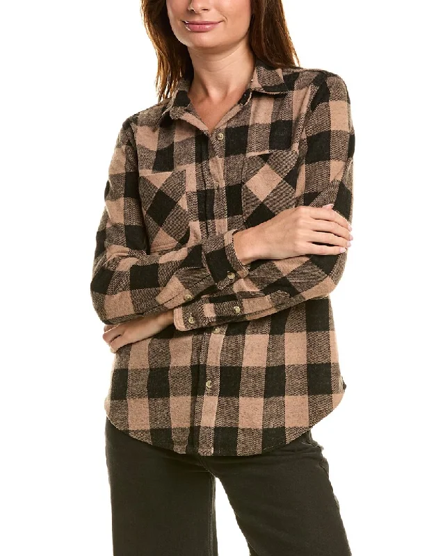 beachlunchlounge Sally Brushed Flannel Shirt