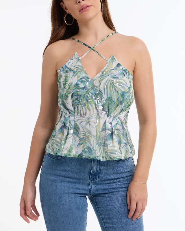 ocean tropical print