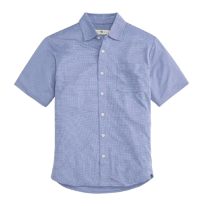 Men's Drift Button Up Shirt In Naval Academy