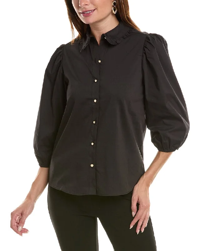 Nanette Nanette Lepore Puff Sleeve Blouse