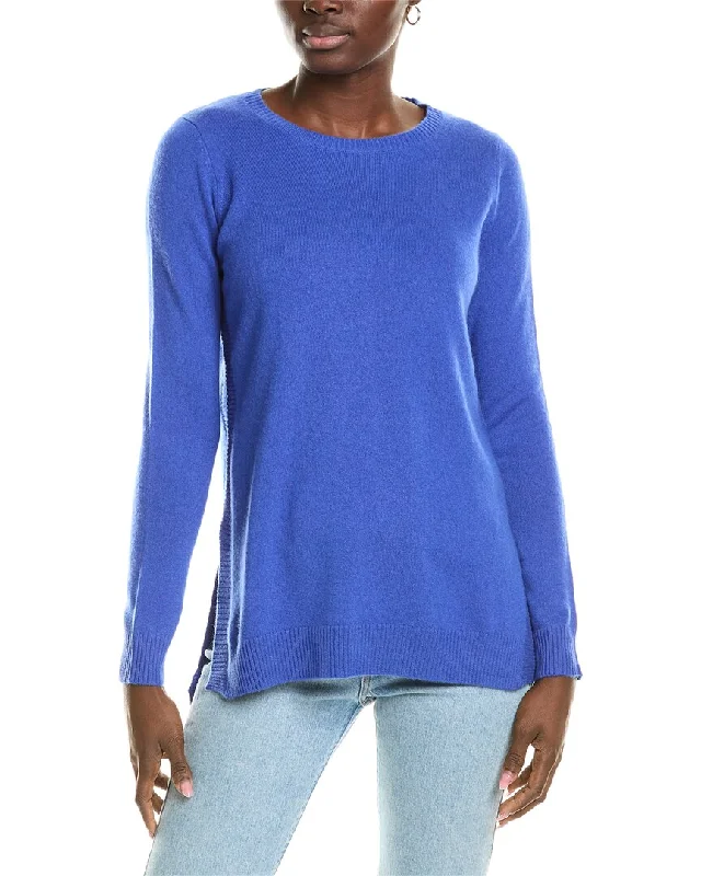 sofiacashmere Tunic Cashmere Sweater