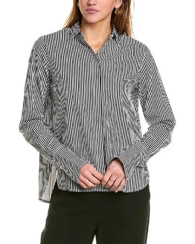 THEO The Label Larisa Striped Shirt