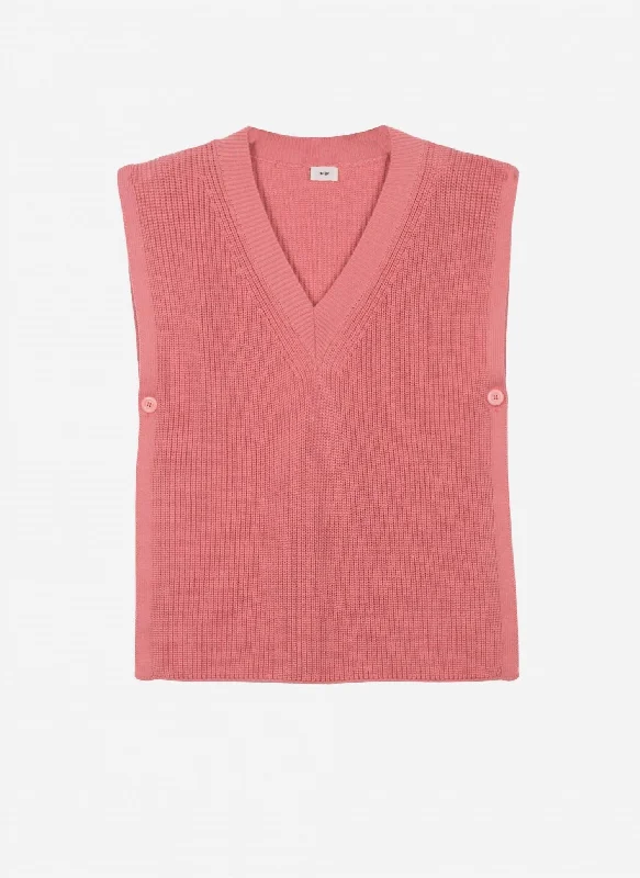 Women's Lesuzy Knit Tunic In Coral